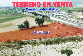 Lote de Terreno en  Boulevard Narciso Bassols, Santiaguito Cuaxustenco, Tenango Del Valle, México, 52315, Mex