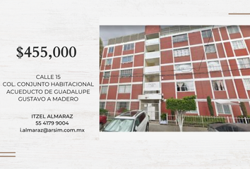 Departamento en  Acueducto De Guadalupe, Ciudad De México, Cdmx, México