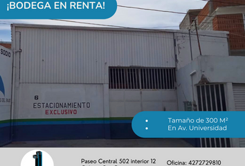 Nave en  Avenida Universidad, Deportiva, 76806 San Juan Del Río, Qro., México