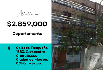 Departamento en  Cerro De 3 Marías 350, Campestre Churubusco, Coyoacán, Ciudad De México, 04200, Mex