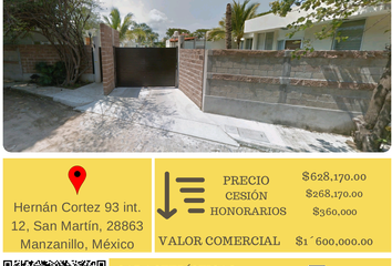 Casa en  Hernán Cortez 93, San Martín, 28863 Manzanillo, Col., México