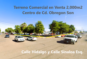 Lote de Terreno en  Calle Sinaloa 100, Cajeme Centro, Cajeme, Sonora, 85000, Mex