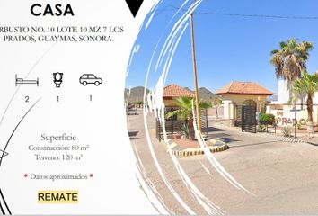 Casa en fraccionamiento en  Los Prados, Los Vergeles, Guaymas, Sonora, México