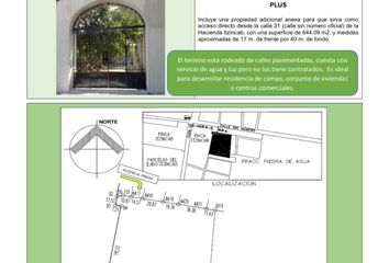 Lote de Terreno en  Calle 31-a, Umán, Yucatán, 97392, Mex