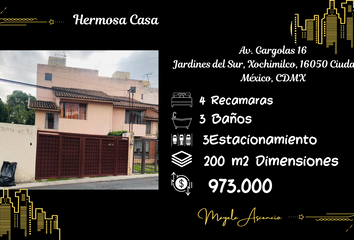 Casa en  Av. Gargolas 16, Jardines Del Sur, 16050 Ciudad De México, Cdmx, México