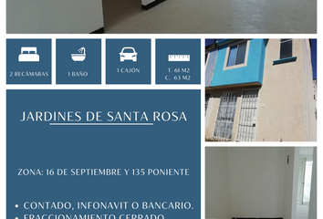 Casa en fraccionamiento en  Jardines De Santa Rosa, Puebla De Zaragoza, Puebla, México