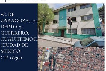 Departamento en  Zaragoza 171, Buenavista, Ciudad De México, Cdmx, México