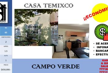 Casa en  Residencial Campo Verde, Temixco, Morelos, México