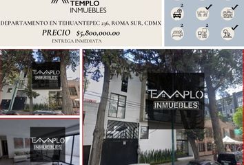 Departamento en  Tehuantepec 236, Roma Sur, 06760 Ciudad De México, Cdmx, México