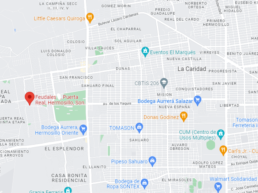 venta Casa en El Esplendor, Hermosillo (6F15423)