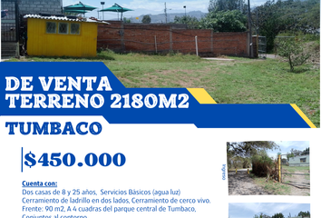 Terreno Comercial en  Tumbaco, Quito