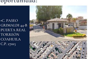 Casa en  P.º Grimaldi 44, Puerta Real, Torreón, Coahuila De Zaragoza, México