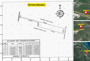 Lote de Terreno en  Puerto Morelos, Quintana Roo