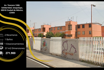 Departamento en  Av. Texcoco 1268, Solidaridad, 09510 Ciudad De México, Cdmx, México
