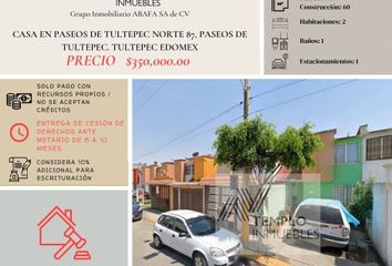 Casa en  Paseos De Tultepec Norte 87, Mz 057, Santiago Teyahualco, Estado De México, México