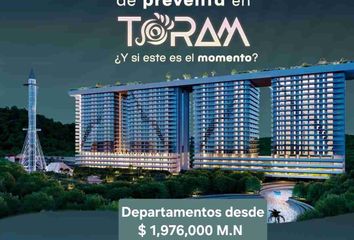 Departamento en  Toram Residencial Y Parque Ecoturístico, Avenida Paseo Del Pacífico, Sinaloa, México