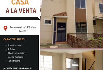 Casa en  Vía Manta Portoviejo 2, Manta, Ecuador