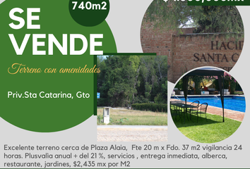 Lote de Terreno en  Hacienda Santa Catarina, Cuevas, Guanajuato, México