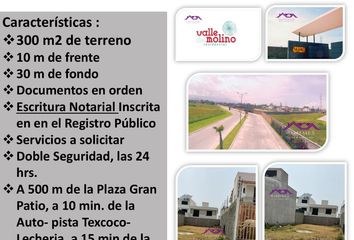 Lote de Terreno en  Santa Cruz De Arriba, Texcoco