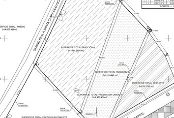 Lote de Terreno en  Calle Curichoxtlan, San Antonio Cacalotepec, Pueblo De San Bernardino Tlaxcalancingo, San Andrés Cholula, Puebla, 72828, Mex