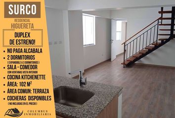 Departamento en  Urb Higuereta, Santiago De Surco, Perú