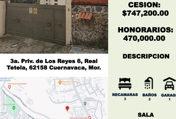 Departamento en  3a. Privada De Los Reyes Num 6, Real Tetela, Cuernavaca, Morelos, México