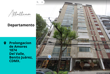 Departamento en  Amores 1874, Del Valle Centro, Ciudad De México, Cdmx, México