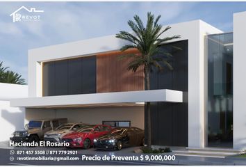 Casa en  Residencial Hacienda El Rosario, Torreón, Coahuila De Zaragoza, México