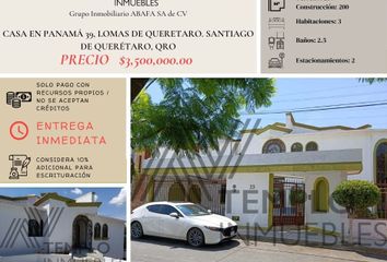 Casa en  Panamá 39, Lomas De Queretaro, Santiago De Querétaro, Qro., México