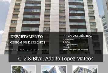 Departamento en  Calle 8, San Pedro De Los Pinos, 03800 Ciudad De México, Cdmx, México