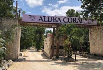Lote de Terreno en  Aldea Coral, Mz 001 Lt 29d, Ciudad Chemuyil, Quintana Roo, México