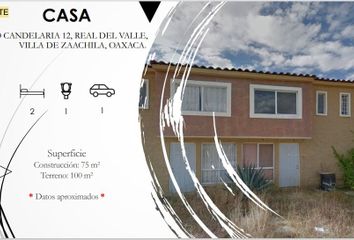 Casa en fraccionamiento en  Rio Candelaria, Fraccionamiento Real Del Valle, Oaxaca, México