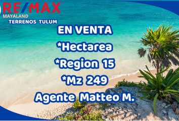 Lote de Terreno en  La Veleta, Tulum