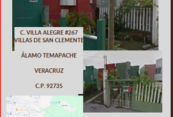 Casa en  Villa Alegre 267, Villas De San Clemente, 92730 Álamo, Ver., México