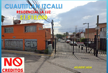 Casa en fraccionamiento en  Residencial La Luz, Mz 033, La Luz, Cuautitlán Izcalli, Estado De México, México