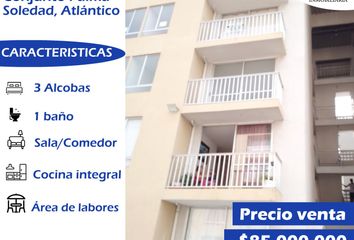 Apartamento en  Conjunto Residencial Palma, Soledad, Barranquilla, Atlántico, Colombia