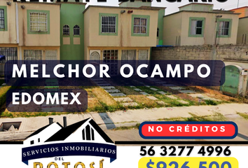 Casa en fraccionamiento en  Melchor Ocampo, Edomex, México