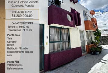 Casa en  Vicente Guerrero, Puebla