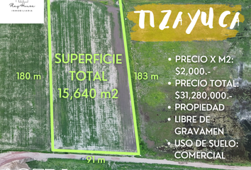 Lote de Terreno en  Tizayuca, Estado De Hidalgo, México