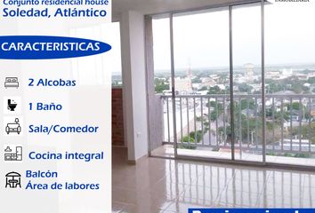 Apartamento en  Conjunto Residencial Más House Soledad, Calle 26, San Antonio, Soledad, Atlántico, Colombia