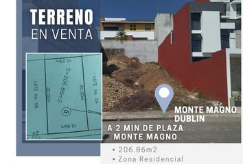 Lote de Terreno en  Monte Magno, Boulevard Europa, Xalapa, Veracruz, México