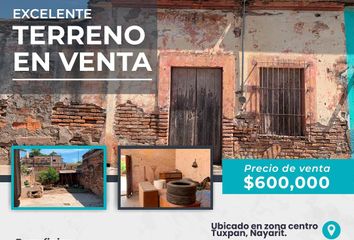 Lote de Terreno en  Taquería, Calle Miguel Hidalgo P, Tuxpan Centro, Tuxpan, Nayarit, 63200, Mex