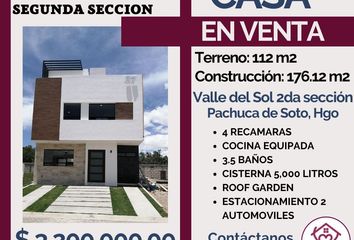 Casa en  Fraccionamiento Valle Del Sol, Boulevard Ramón G. Bonfil, Pachuca De Soto, Estado De Hidalgo, México