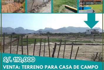 Terreno en  Museo De Sitio Huaca Rajada-sipán, Sipan, Perú