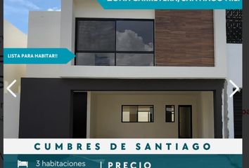 Casa en fraccionamiento en  Cumbres De Santiago Fraccionamiento Residencial, Carretera Nacional, Cumbres De Santiago, Santiago, Nuevo León, México