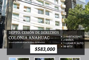 Departamento en  Calzada General Mariano Escobedo 133, Los Manzanos, Ciudad De México, Cdmx, México