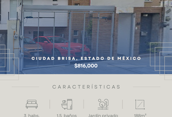 Casa en  Ciudad Brisa, Naucalpan De Juárez