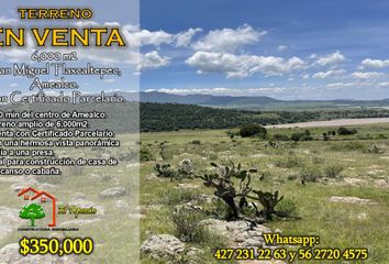 Lote de Terreno en  San Miguel Tlaxcaltepec, Querétaro, México