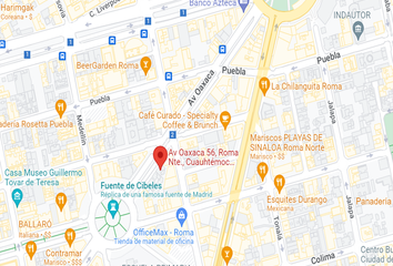 Departamento en  Avenida Oaxaca 56, Roma Norte, Ciudad De México, Cdmx, México