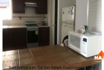 Departamento en  Sadi Carnot 96, Colonia San Rafael, Ciudad De México, Cdmx, México